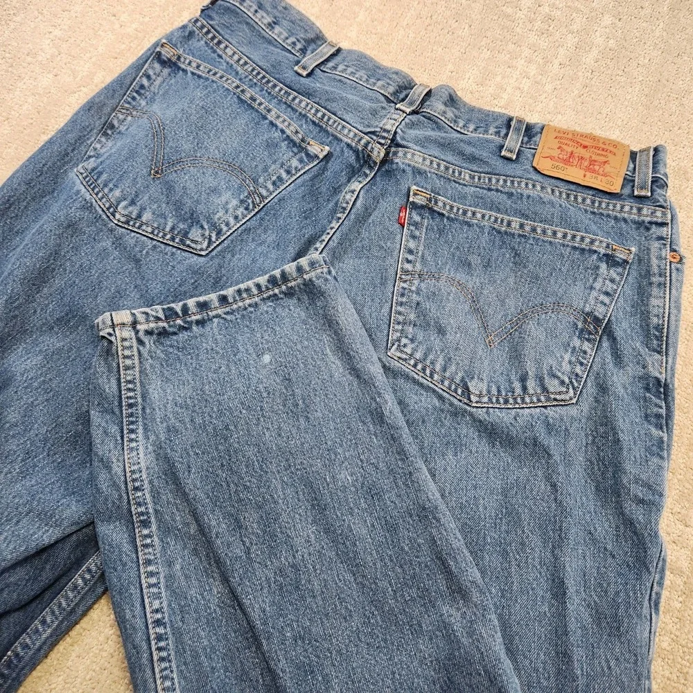 Vintage Levis 560 Jeans Men 36x30 *READ Relaxed Baggy Taper Comfort Fit Distress